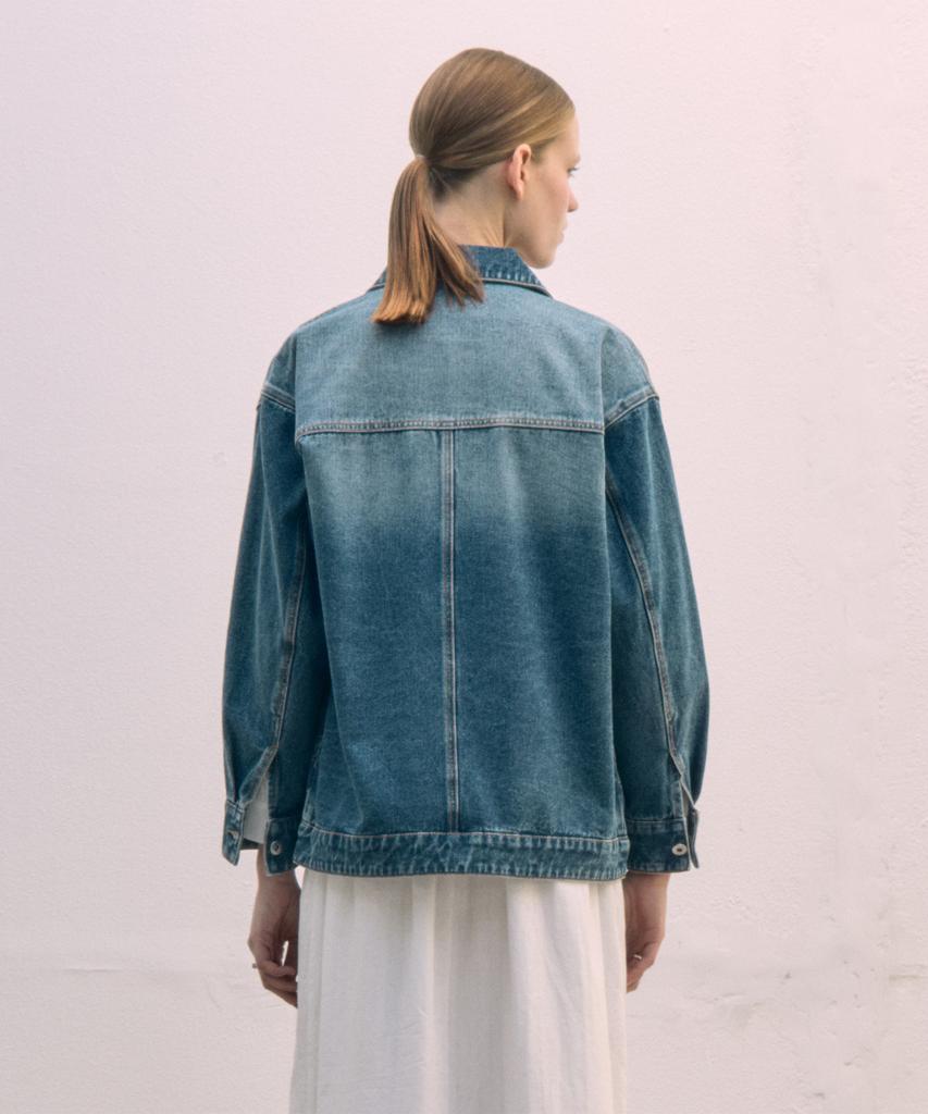 Jucyjudy Boxy Denim Work Jacket Jzjk025A