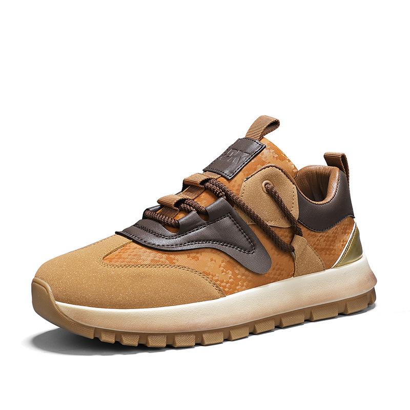 Men's Shoes Sneakers Men's Spring and Autumn Casual Retro Korean Version Tide Four-season Shoes Platform Teen Dad Running Shoes