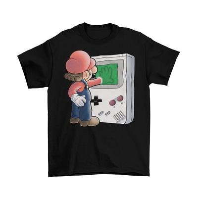 Nintendo Super Mario Brothers Gameboy T-Shirt Unisex Baumwolle Videospiel Neu