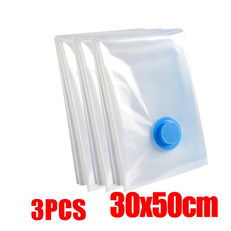 4pcs Thickened Vacuum Compression Bag, Transparent Quilt Vacuum Bag, Storage Bag, Household Clothing Storage And Sorting Bag