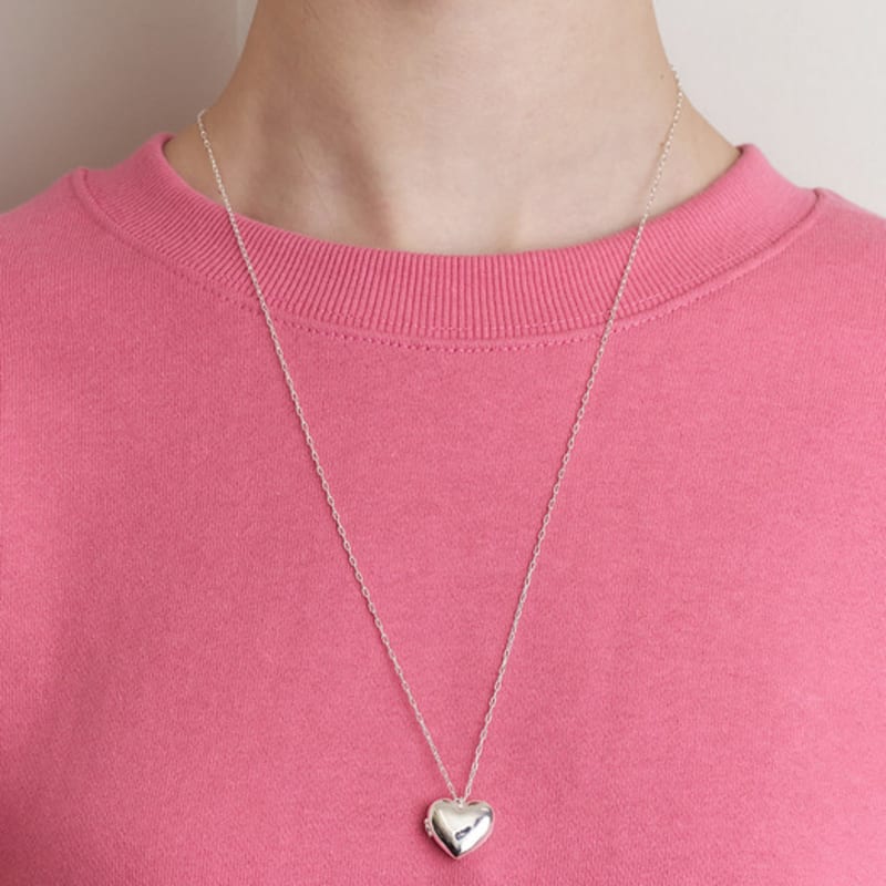 ENGBROX comfy heart long necklace