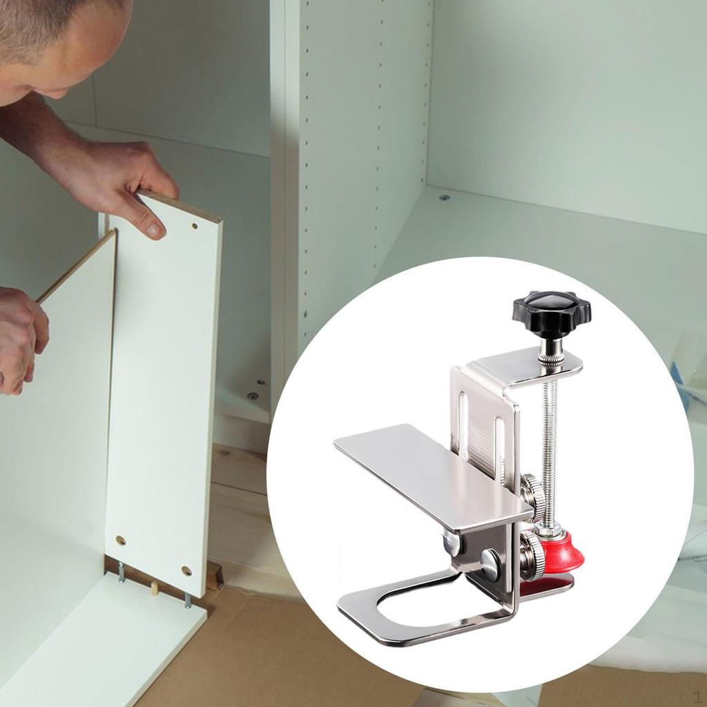 Cabinet Door Installation Position Mounting Jig Compact Adjustable for Attaching Hinges