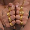Minimalist Textured Open Ring - Cold Style Fashion Jewelry for Index Finger