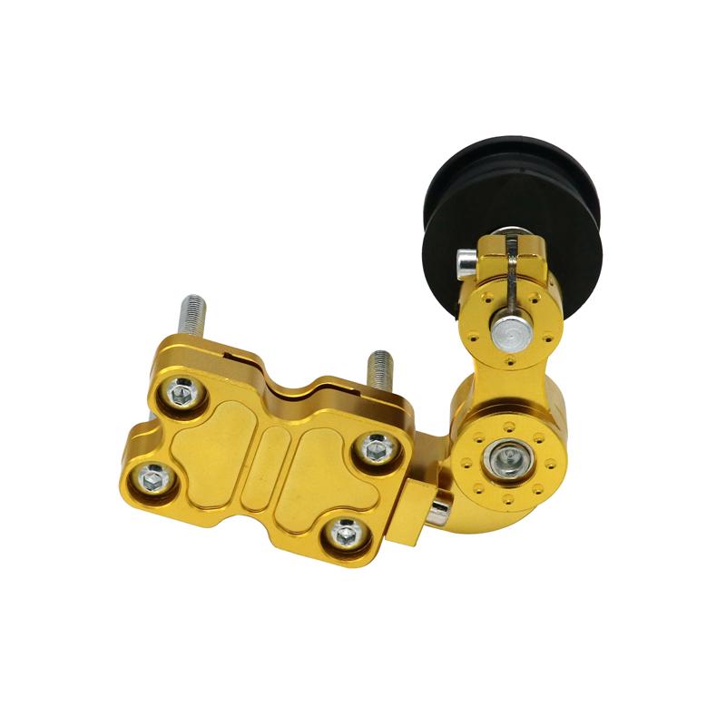 LMoDri Motorcycle CNC Modification Solid Color Chain Tensioner Aluminum Alloy Chain Automatic Adjuster Chain