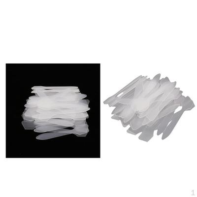 200 Stück weiße Einweg-Kosmetik-s aus Kunststoff