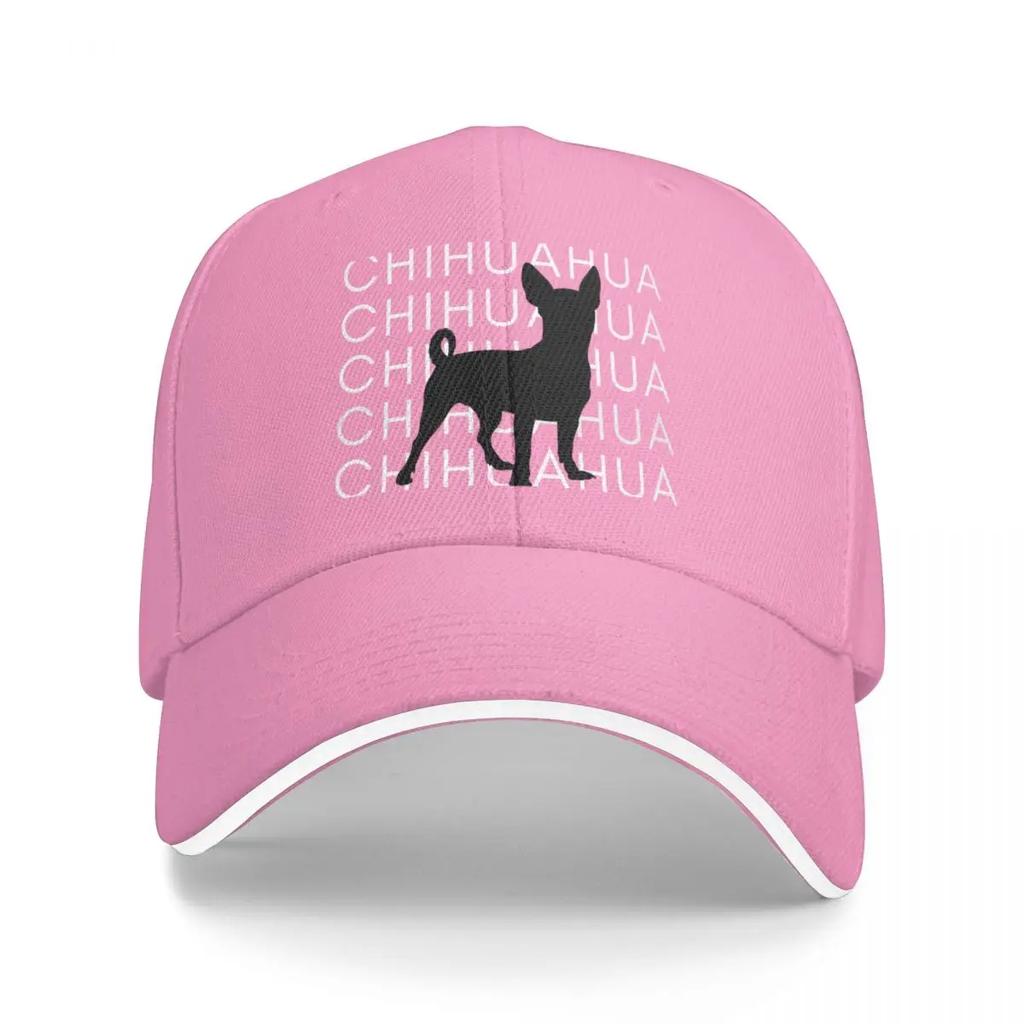 Feisty Chihuahua: Small Dog, Big Loyalty (black / white) Baseball Cap Luxury man cap Beach Outing Funny hats Unisex Hats Women's