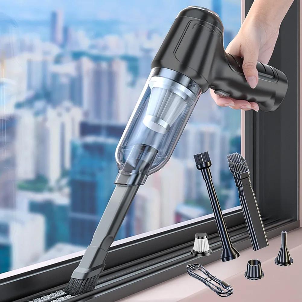 2025 12000PA Wireless Car Vacuum Cleaner USB Charging 3600mAh Portable Cleaning Appliance Mini Vacuum Cleaner Household Car Cleaning