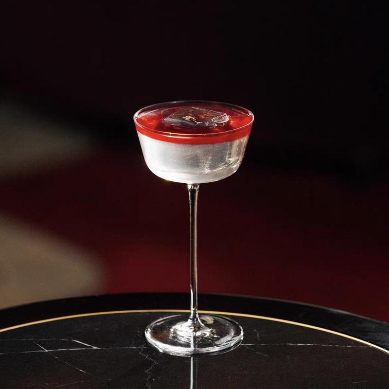 Japanese Kimura Glass Martini Lead-Free Crystal Professional Bartender Wine Glass Cocktail Cup Beverage Coffee Cup