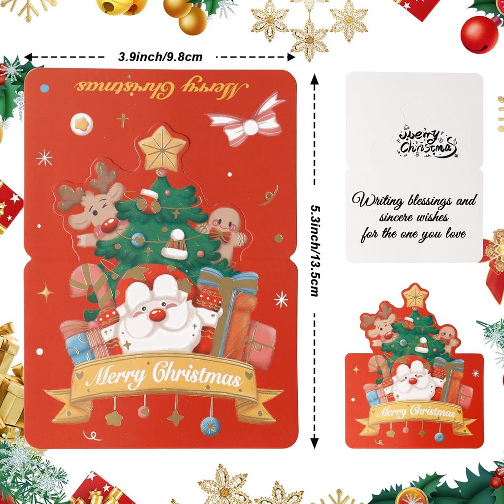 Meioro 18Inches Large Christmas Stockings, Large Cable Knitted Xmas Stocking, Color-Contrast Christmas Stocking for Fireplace Family Holiday Party