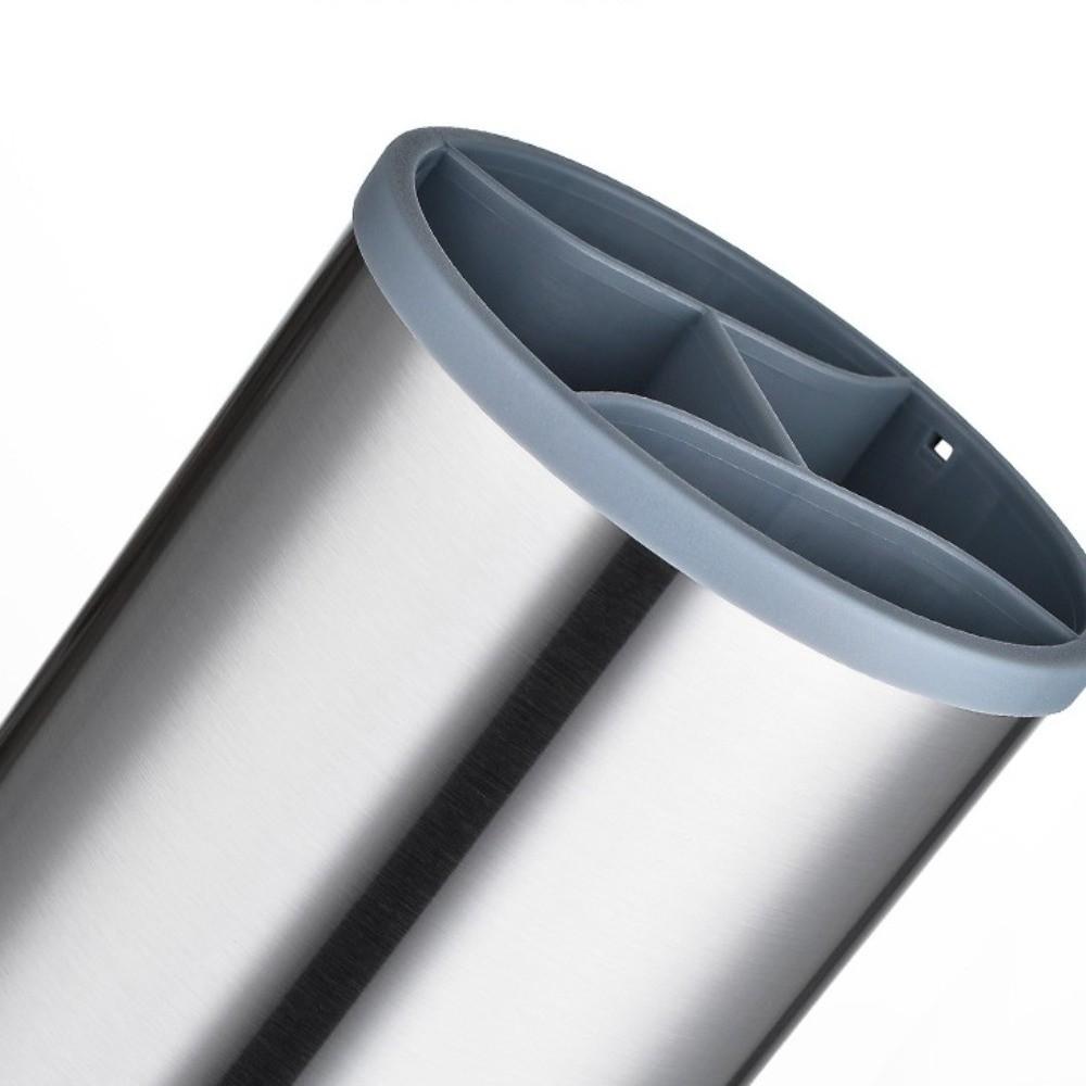 Rotatable Kitchen Utensils Holder Durable Cutlery Drainer Stand Cooking Tools Organizer  Desktop