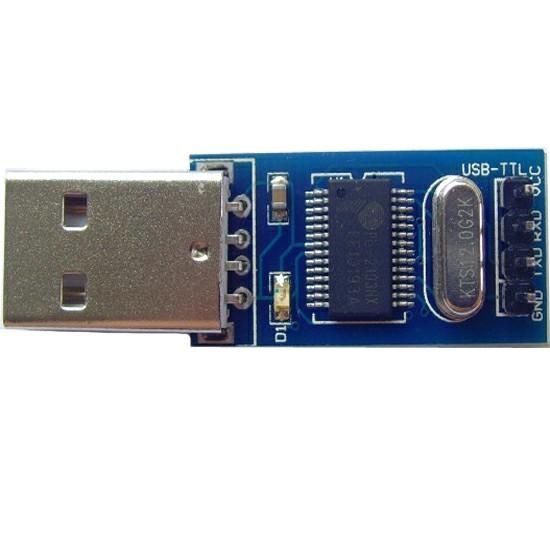 

PL2303 USB to TTL Module Upgrade Cable Flash Cable Zhongjiu Upgrade Small Board 10*10*2 білий