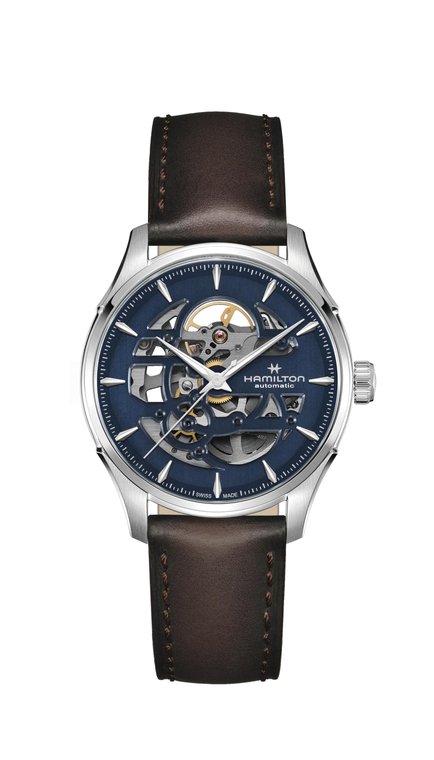 

HAMILTON Watch Genuine Warranty Jazzmaster Skeleton Mechanical Automatic Winding H42535541 Unisex Imported [Hamilton] [Regular Product]