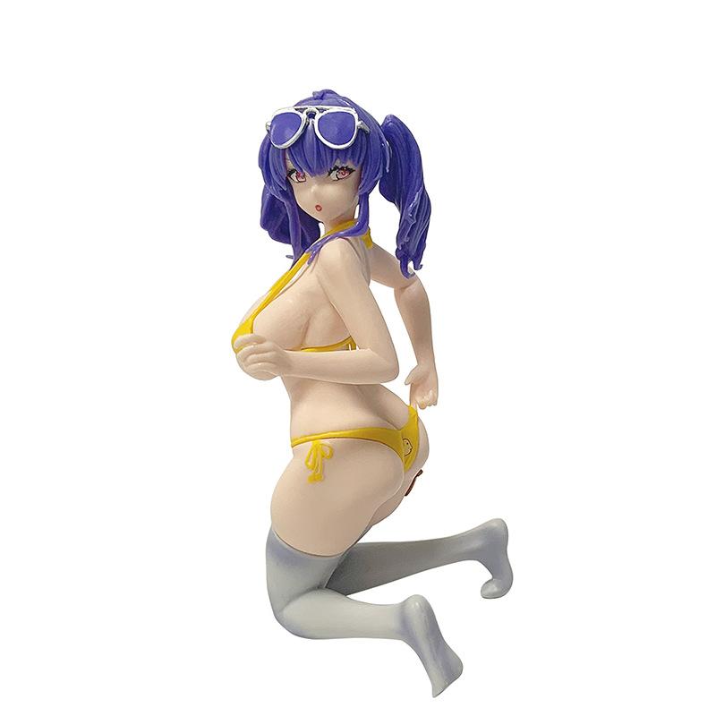 Blue Archive Scale Azur Lane Pola Seaside Coincidence Swimwear Tsukiyuki Miyako Game Anime Beautiful Girl Action Blue Archive