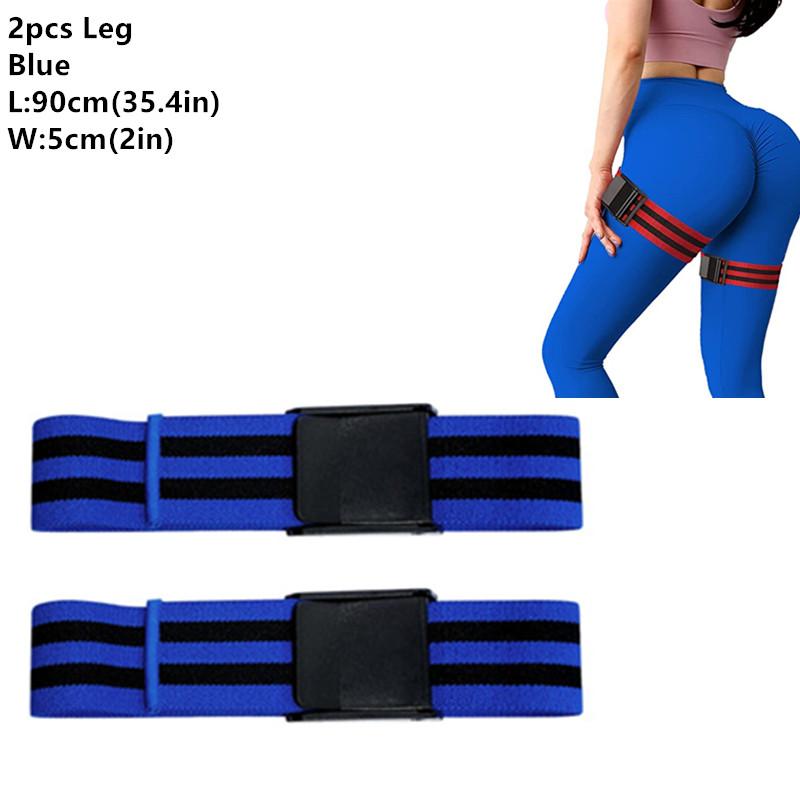 Training BFR Occlusion Bands Bodybuilding Weightlifting Arm Leg Muscle Growth Blood Flow Restriction Bands Fitness Gym Equipment