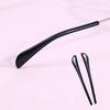 3 Pairs/Set Silicone Non-Slip Glasses Leg Covers Non-Slip Ear Hook Bracket Sunglasses Glasses Leg Temple Covers Earmuffs