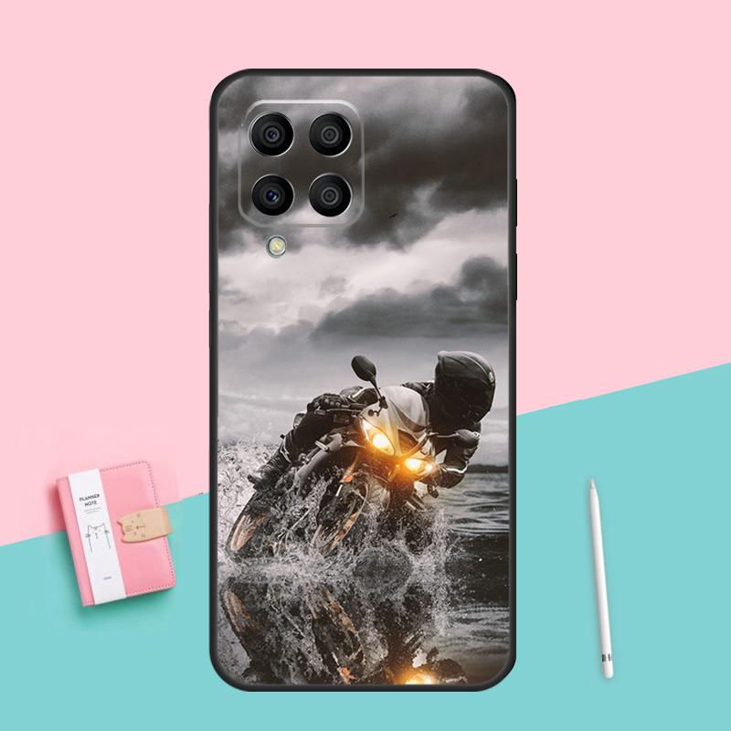 Fashion Motorcycle Man For Samsung Galaxy M32 M52 M31 M16 M11 M21 M13 M33 M35 M53 M55 M15 M14 M34 M54 M12 M06 Case
