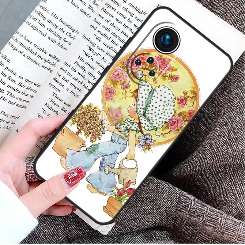 Sarah Kay pattern Case For Honor X9a X8a X7a X6a X6 X7 X8 X9 X8b X9b 50 70 90 Magic 5 Lite Magic 6 Pro Cover