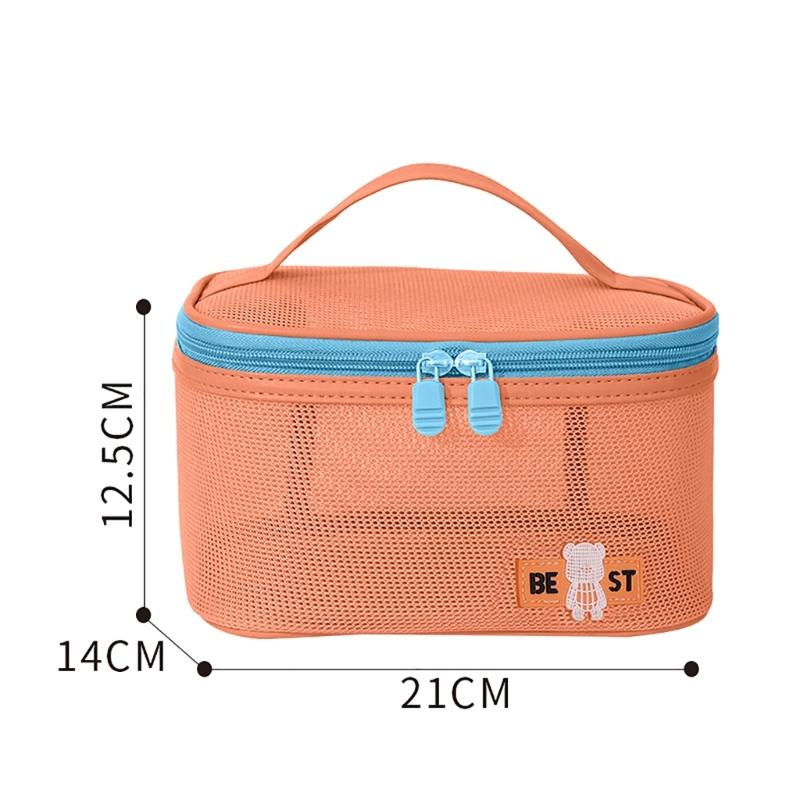 Kosmetiktasche Reise-Make-up-Tasche Große Kapazität Kosmetikbeutel Kulturtasche mit Griff Make-up-Organizer-Tasche für Damen