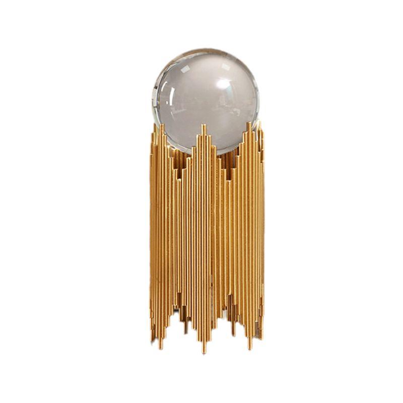 

Good-Home Decoration For House Lighted Glass Ornament Living Room Item Wine Crystal Book Center Table Modern Tv Cabinet B