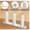 4pcs Easy Installation Cabinet Sliding Door Guide Sliding Closet Door Guide  Smooth Operation