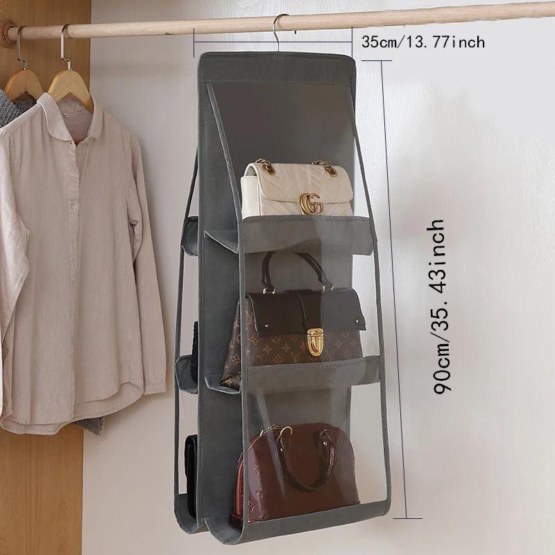 

1pc underwear, underwear storage hanging bag, household dormitory wardrobe, sock storage bag, hanging door hanging bag