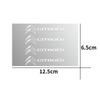PVC Badge Car Car Decoration Sticker Window Wiper Rearview Mirror Sticker For Citroen C1 C3 Grand C4 Picasso C4L VTS C-ELYS DS4
