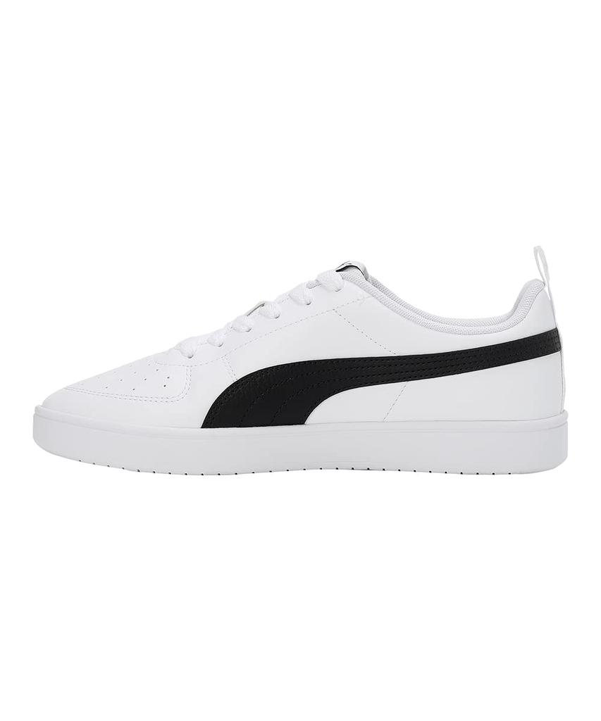Puma Ricky Unisex 2025 Puma Black Size cm Sneakers, 387607, Adult, Spring/Summer Colors, White/Puma (02), 27.0