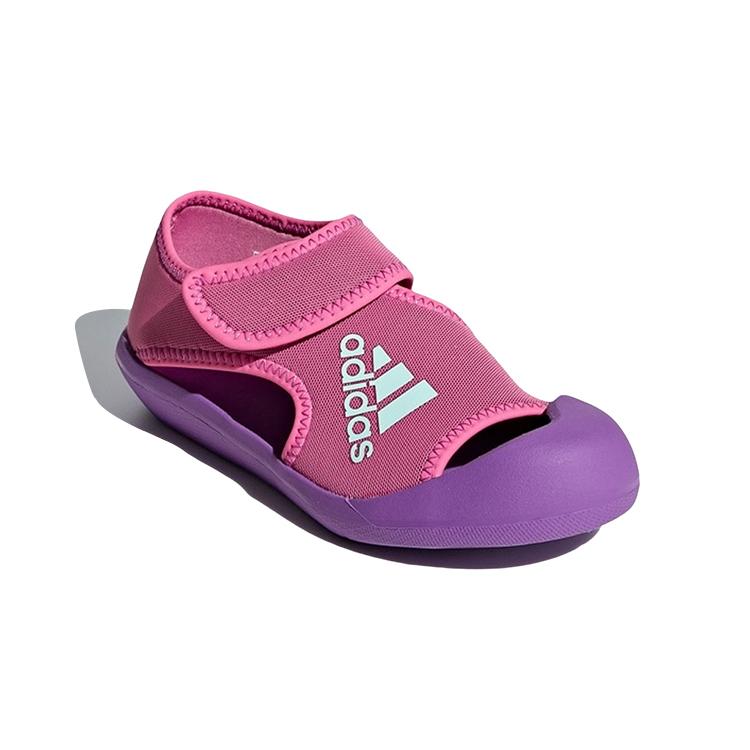 Adidas Comfortable Slip Resistant Abrasion Resistant Children's Sandals Pink Children Aged 3 7 Years Old D97899
