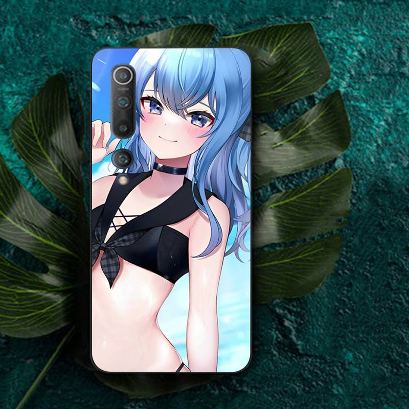 Hoshimachi Suisei Anime Phone Case for Redmi Note 8 7 9 4 6 pro max T X 5A 3 10 lite pro