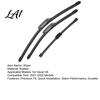 Front And Rear Wipers 10/19/24 Inch Wiper Blades Set for Haval H6 2021-2022 2Pcs Auto Parts Car & 1Pc Wiper Beamless Quiet Direct Fit Full