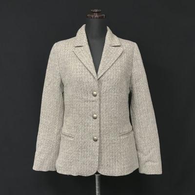 Made In France Paul & Joe Wool Autumn Winter Blazer Jacket / 38 / Women's M / Gray / Single / 3 Button(USED)