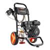 Gas Pressure Washer 2900 PSI and Max 7 L/min, Upgrade Aluminum Pump with Spray Gun and Wand, 4 Nozzle Set, Gas Powered Pressure Washer for Cars,