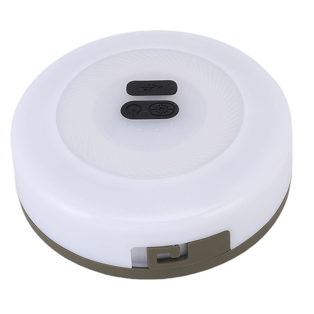 Camping String Lights 32.8FT Rechargeable Tent LED Lights with 3 Lighting Modes for Outdoor Hiking Green