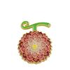 One Piece Devil Fruit Brooch - Ace Flame & Rubber Fruit Badge Jewelry