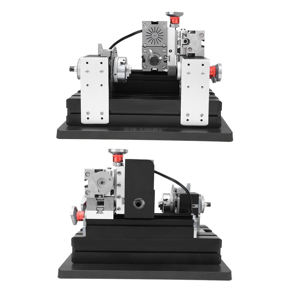 Mașină de frezat metal cu roți dințate, putere mare, freză orizontală, unealtă 60W 12000rpm