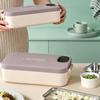304 Stainless Steel Electric Lunch Box Digital Display Heated Box Hot Rice Box  Office Lunch