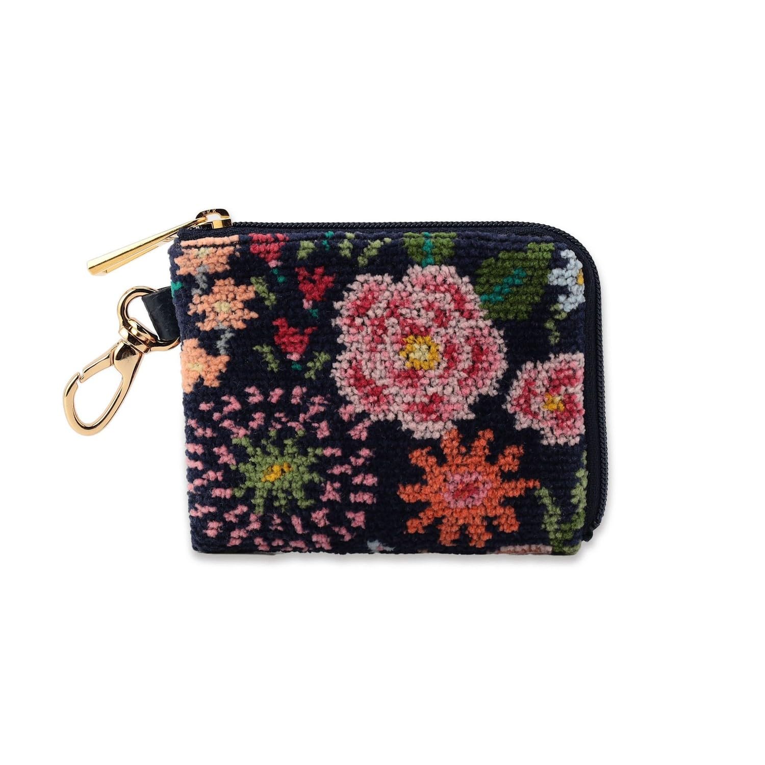 

Key Pouch Ihana Kukka Navy [Feiler] [1H0424121309980] IHK-241309 Women s