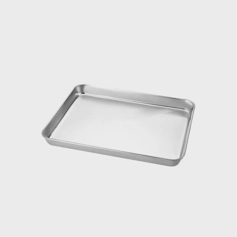 Stainless Steel Rectangular Barbecue Tray