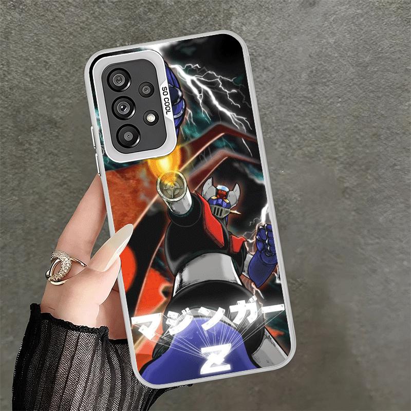 M-Mazinger Z Anime Shockproof Phone Case for Samsung A17 A16 A15 A14 A37 A57 A36 A56 A26 A35 A55 A25 A34 A54 A24 A13 A23 A33 A53
