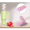 Easy Releases Silicone Ice Making Mold for Coffee Shops Portable Integrated Ice Cubes Tray for 40oz Cup Kitchen Supplies