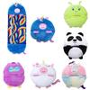 Große Happy Nappers Cartoon Schlafsäcke Superweiches Plüschkissen Tier Schlafsack