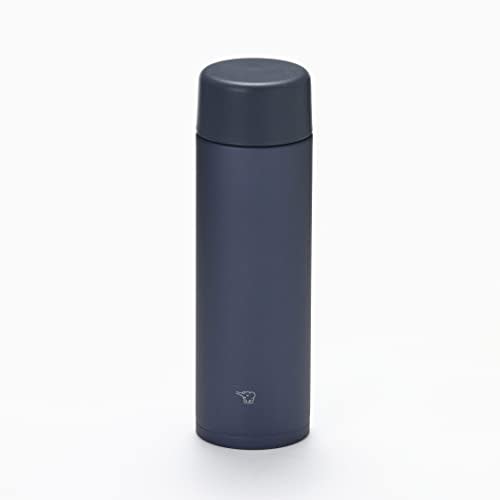ZOJIRUSHI Water Bottle Screw Stainless Steel Mug Seamless 0.48L Slate Black SM-ZA48-BM