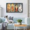 Four Season Goddess Printed Cross Stitch Kit DIY 11CT Thread Art Needlework
