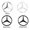 9cm ABS Auto Achter Decal Kofferbak Embleem Sticker Voor Mercedes Benz S320 W164 W203 W204 W168 C180 E320 A200 CLA CLK CLS ML