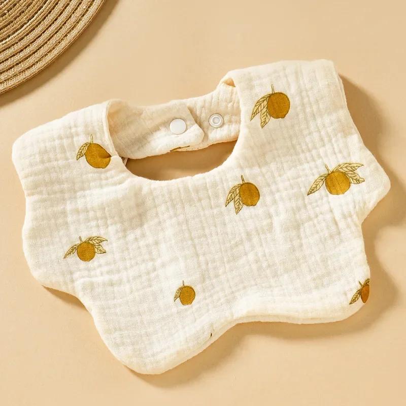 

Baby gauze bib pure cotton a class saliva towel baby waterproof spit milk for men and women baby spring and summer thin XXL