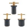 Professional Heavy Duty Leak Proof Marine Drain Plug 3/4 Inch Brass Rubber Construction Suitable For Boats Vessels Ships