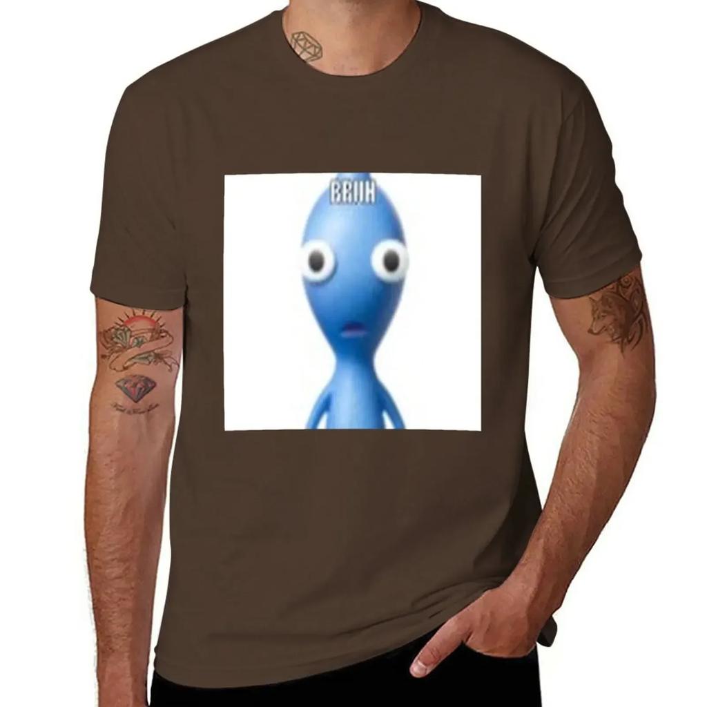 BRUH Pikmin 2 T-Shirt shirts graphic tees plain plus sizes t shirts men