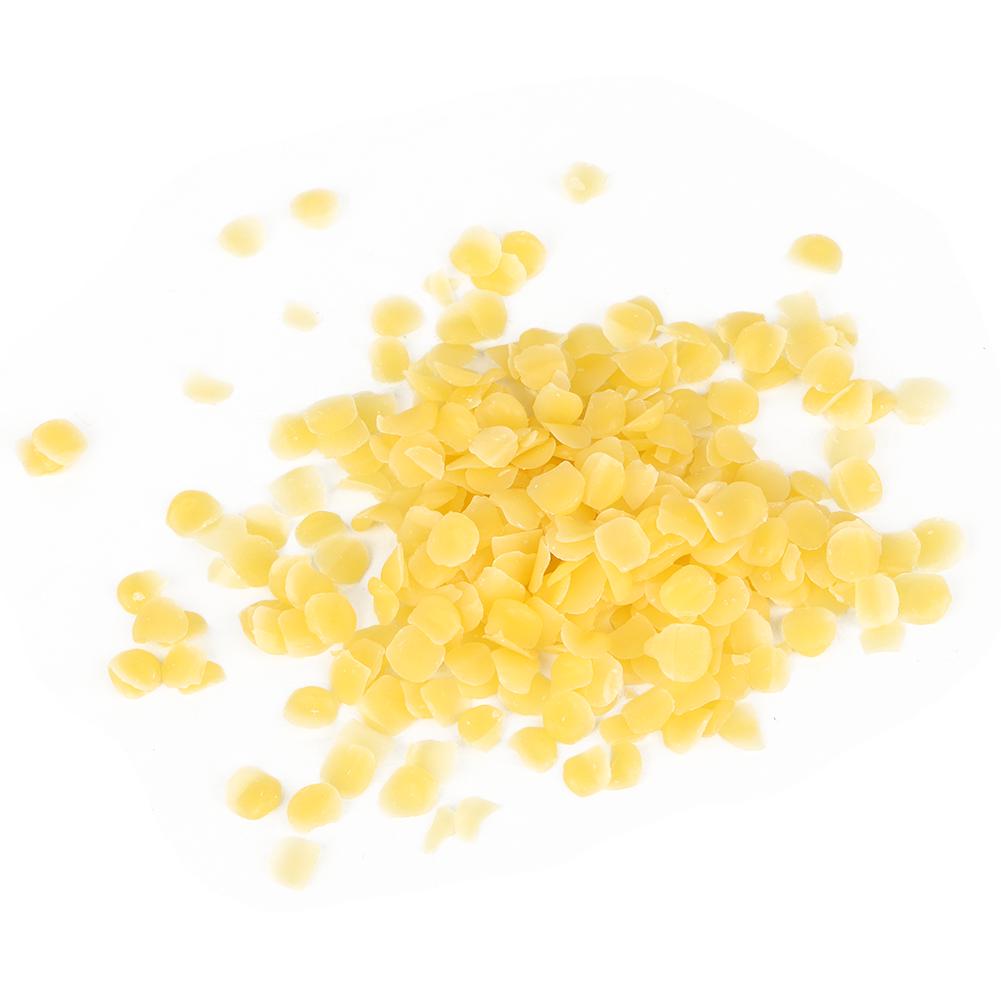 500g Yellow White Food Grade Pure Natural Beeswax Cosmetics Materials(White)