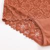 S-XXL Women Mid-Rise Lace Panties Sexy Solid Color Lace Trim Underwear Female Luxury Hollow Out Briefs Cozy Breathable Lingerie