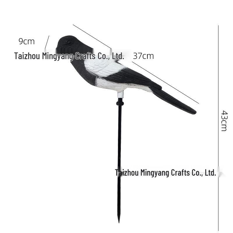 Cross-border Flamingo & Crane Outdoor Animal Decor Set for Garden or Wedding